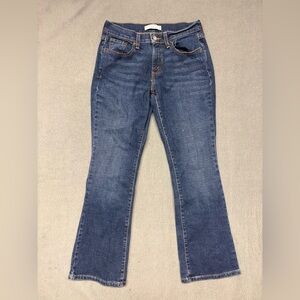 LEVI STRAUSS 515 Jeans Women's 4/S Blue Small Wash Boot Cut